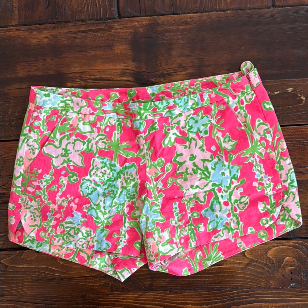 Lilly Pulitzer Adie Shorts in Southern Charm. Size 0. EUC.